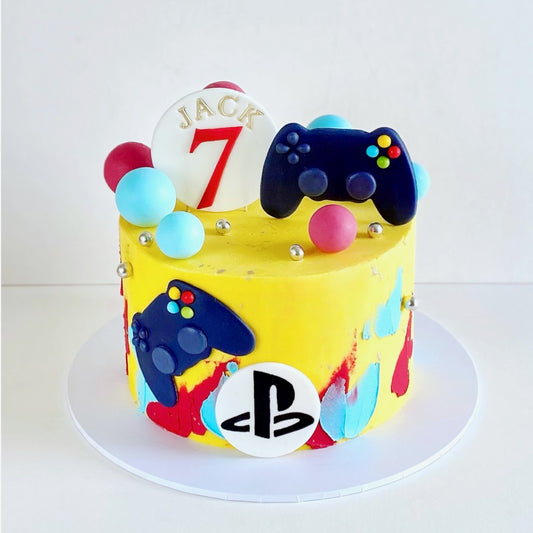 GAMING BIRTHDAY CAKE