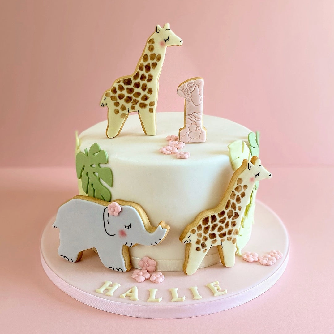 SAFARI CUSTOM BIRTHDAY CAKE