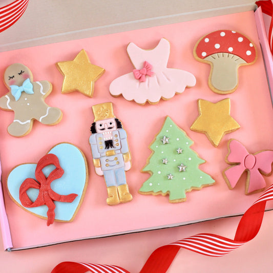 NUTCRACKER CHRISTMAS COOKIE GIFT BOX