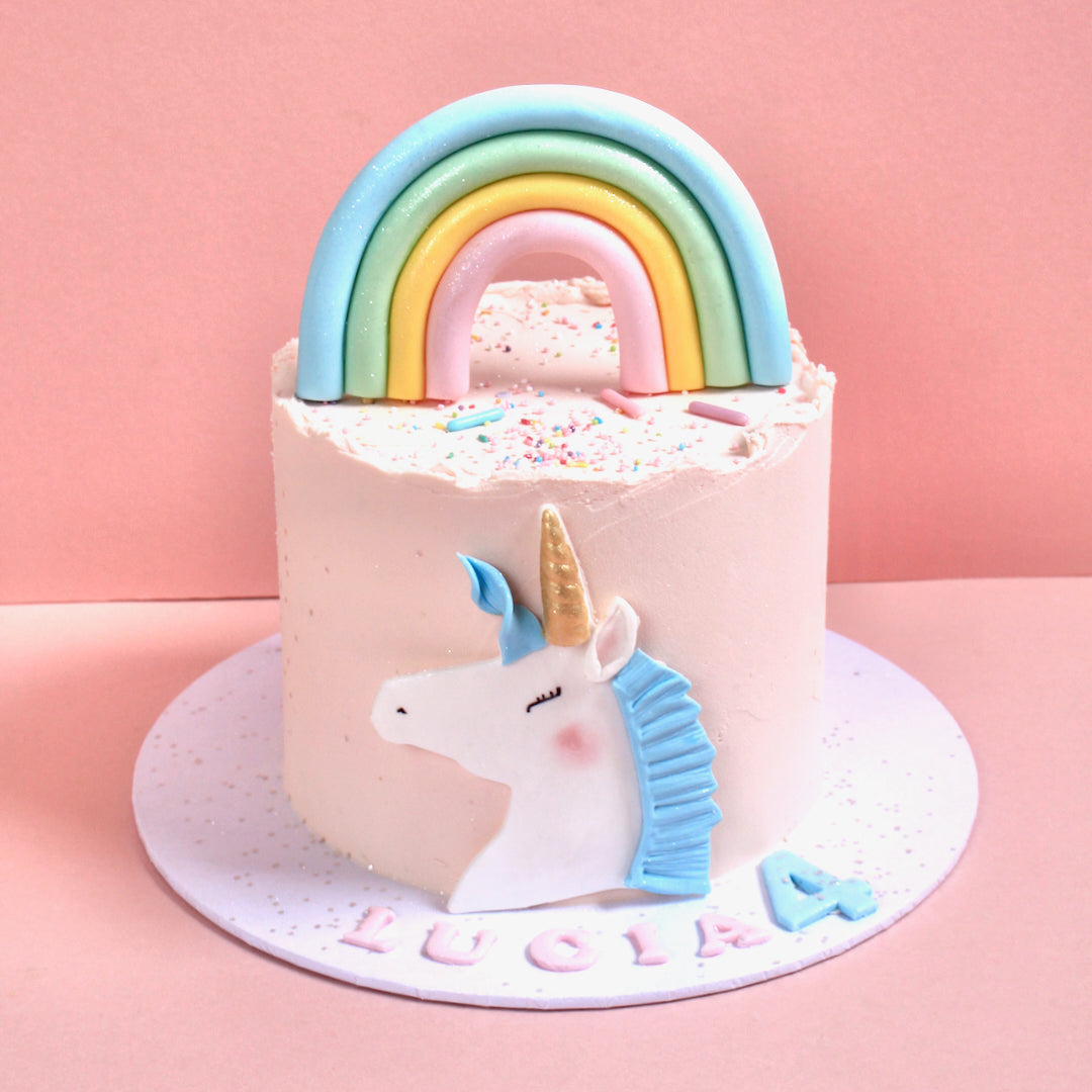 Unicorn Rainbow Cake