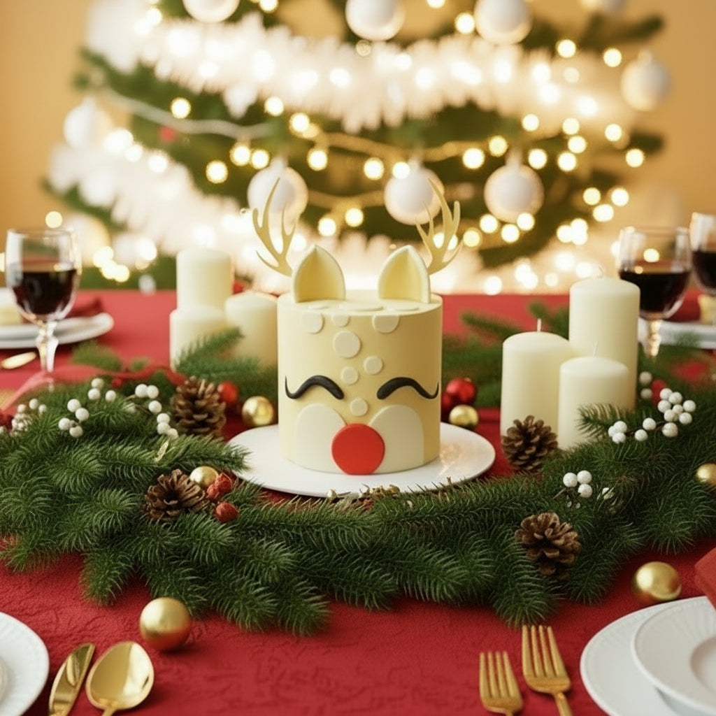 RUDOLPH CHRISTMAS CAKE