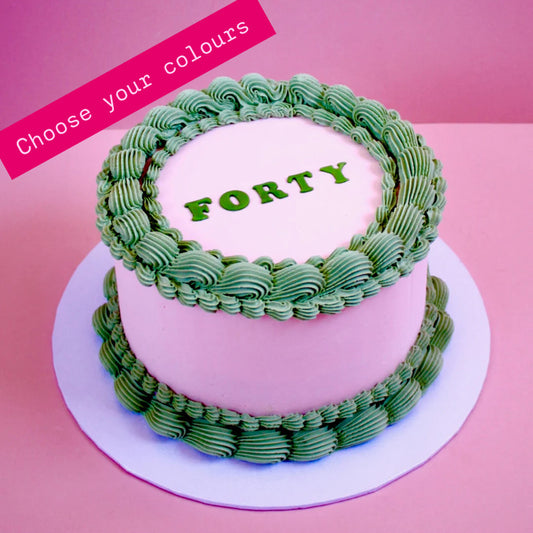 VINTAGE BUTTERCREAM CAKE